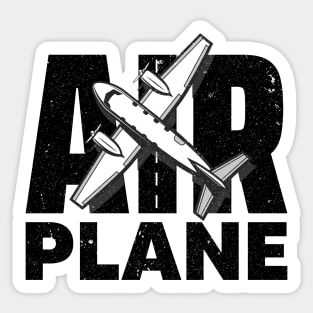 Airplane Sticker